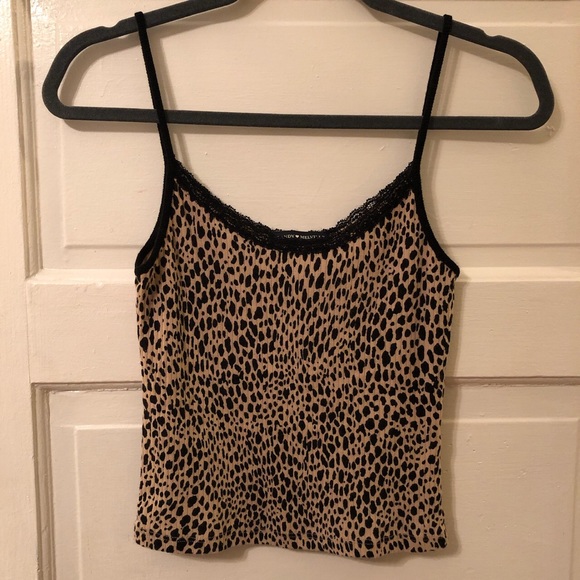 ❌ SOLD ❌ BM Black/Tan Leopard Skylar Tank Top - Picture 2 of 4